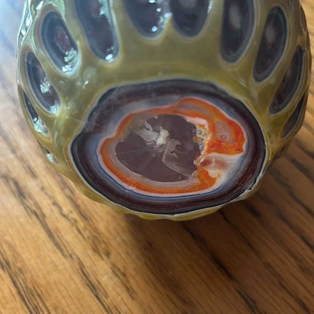 Handmade Artisan Glow Candle Cactus Southwest
